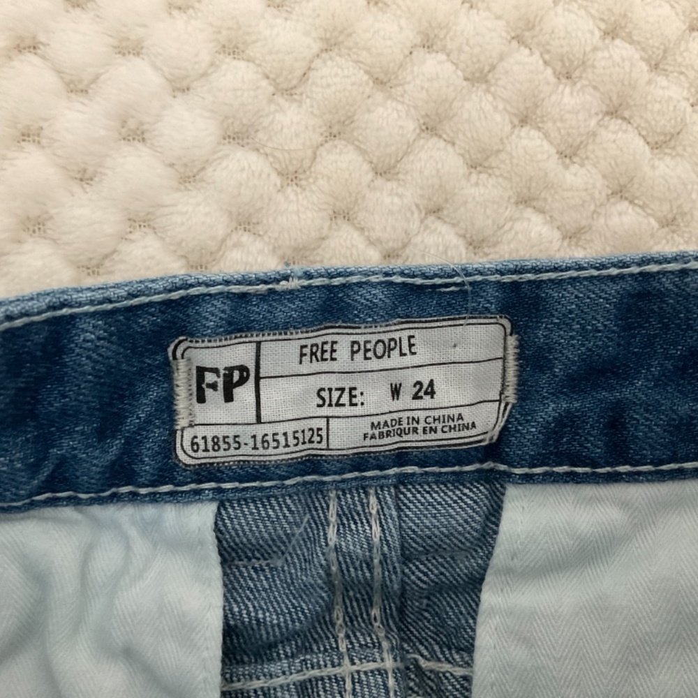 Free People High Rise Jean Shorts‎ - Picture 3 of 8